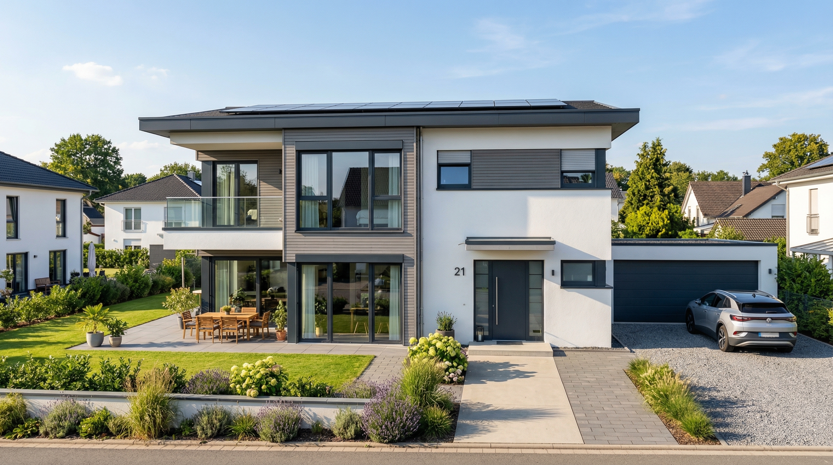 Schlüsselfertiger Neubau