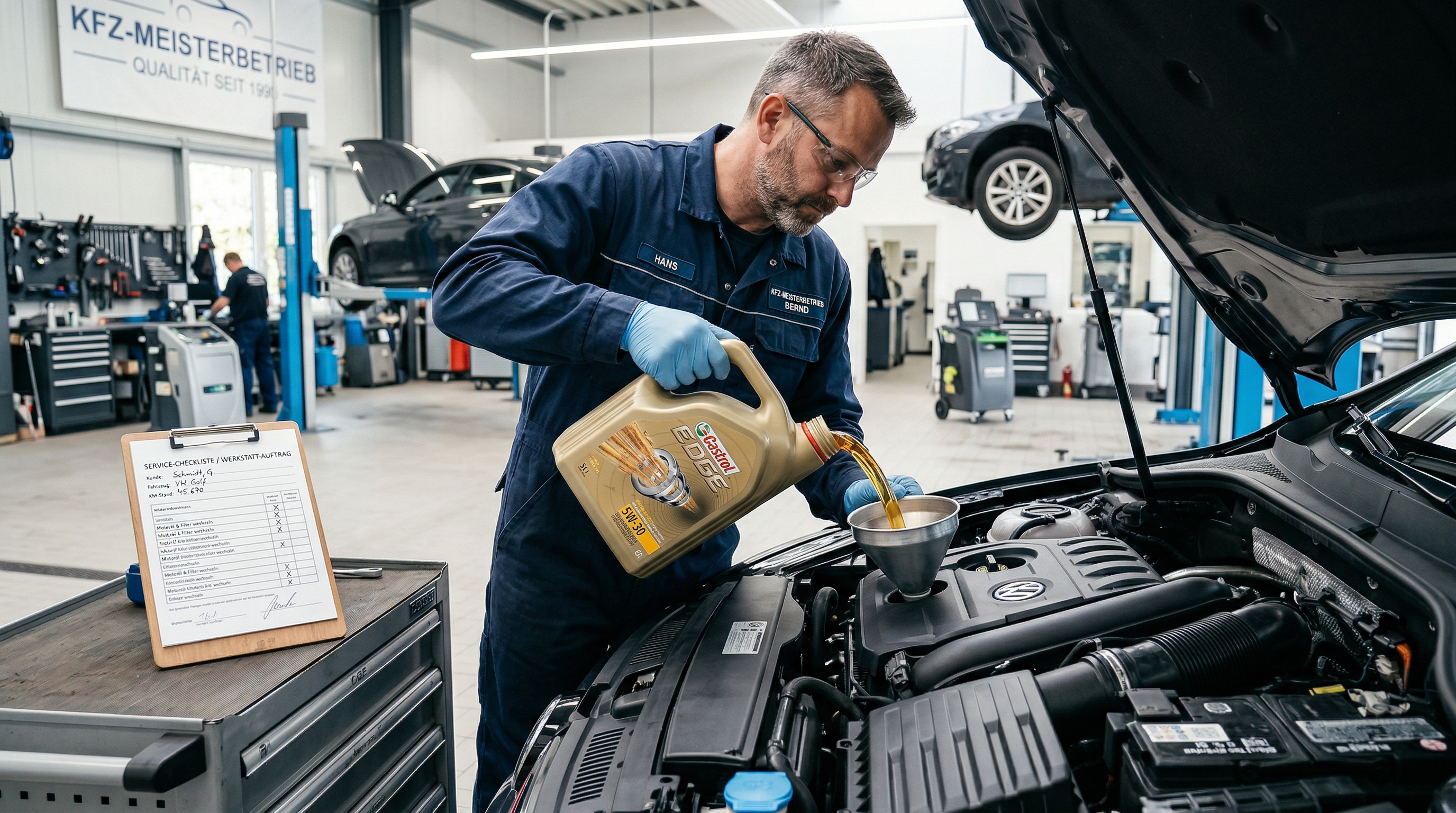 Inspektion & Ölwechsel