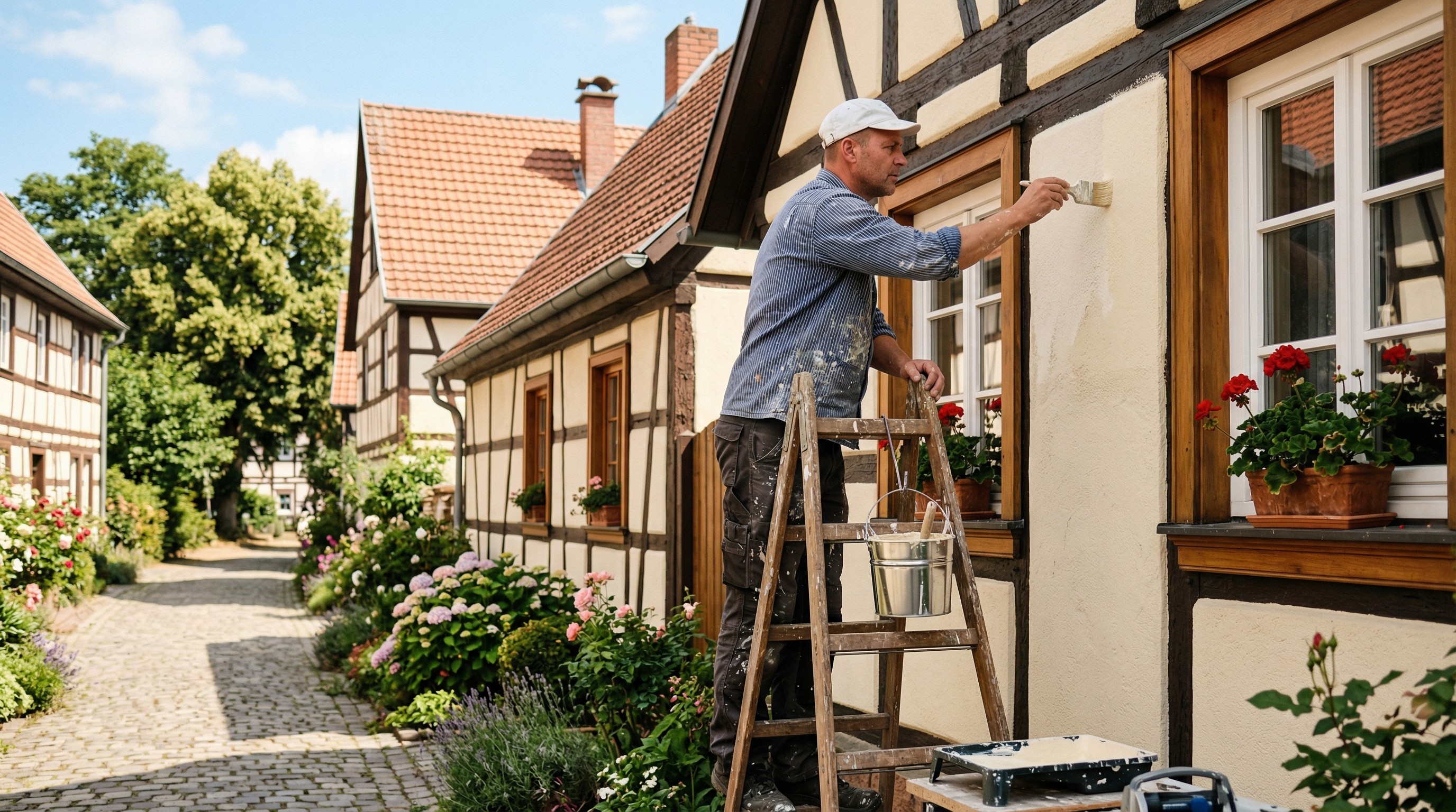 Fassadengestaltung – Malerbetrieb Vella