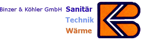 Binzer & Köhler GmbH Sanitär + Wärmetechnik