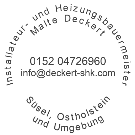 Malte Deckert Installateur- und Heizungsbauermeister