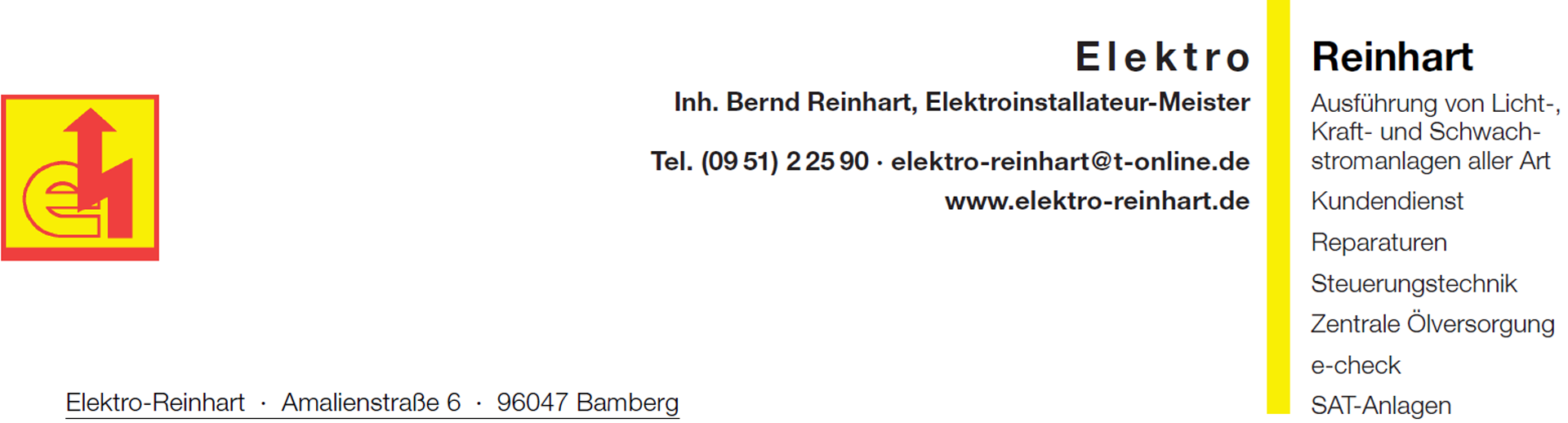 Bernd Reinhart Elektro
