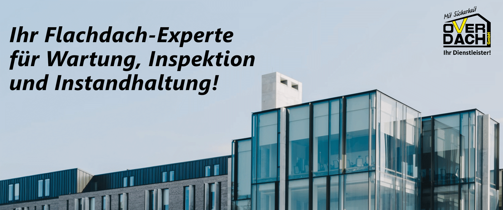 Flachdachwartung