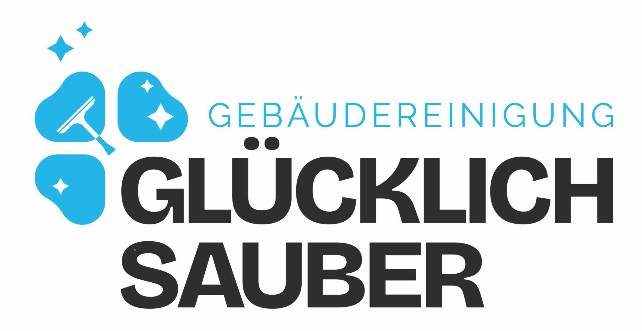 Glücklich Sauber