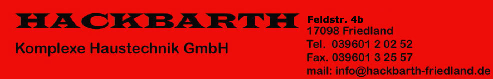 Hackbarth Komplexe Haustechnik GmbH