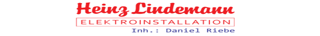 H. Lindemann Elektroinstallation Inh. Daniel Riebe