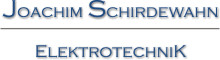 Joachim Schirdewahn Elektrotechnik