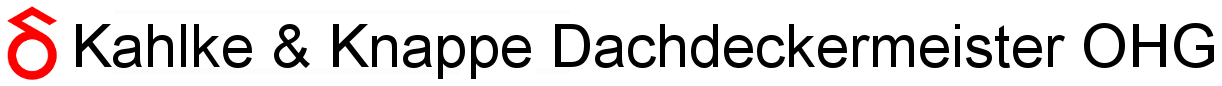 Kahlke & Knappe Dachdeckermeister oHG
