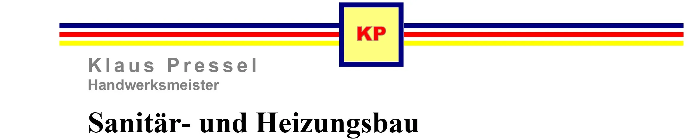 Klaus Pressel Sanitär- und Heizungsbau