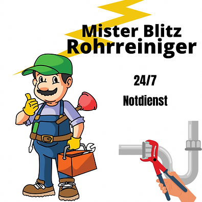 Mister Blitz – Rohrreinigung & Klempner Notdienst