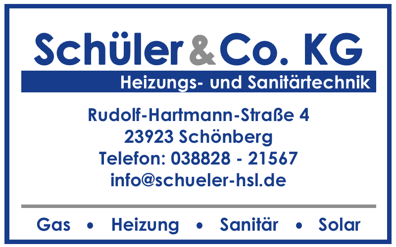 Schüler GmbH & Co. KG Heizungs- und Sanitärtechnik