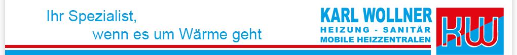 Karl Wollner e.K., Heizung /Sanitär/ Mobile Heizzentralen